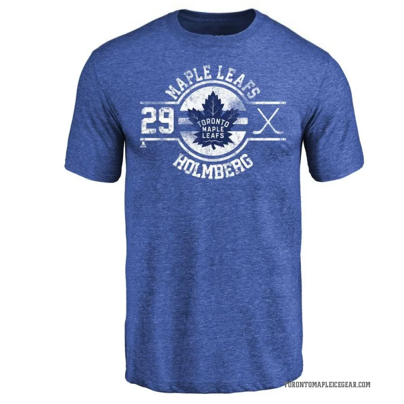 Pontus Holmberg Men's Royal Toronto Maple Leafs Insignia T-Shirt -